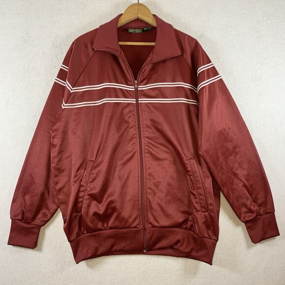 Vintage Haband Mens Full Zip Nylon Track Jacket Retro Sportwear Streetwear Korea - Picture 1 of 16